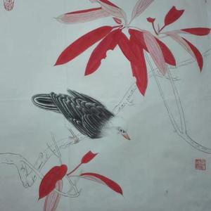 红叶白头