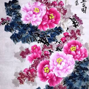 王跃峰书画中堂玄关