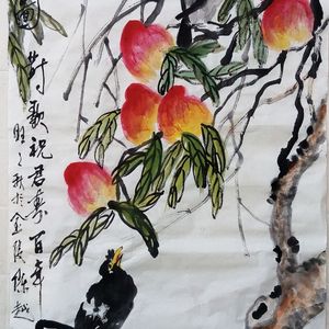 鸣寿图
