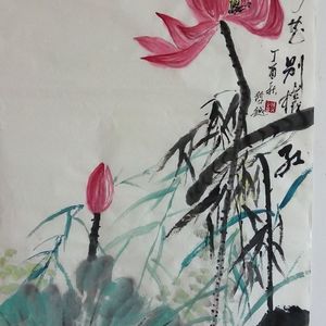 映日荷花别样红