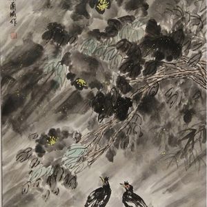风雨牡丹
