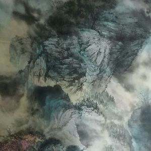 云山秋风图