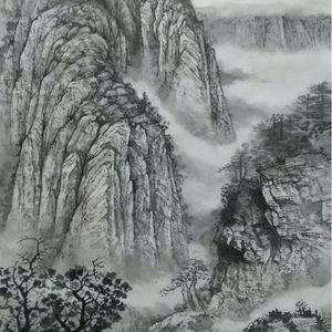 大山里的牧场