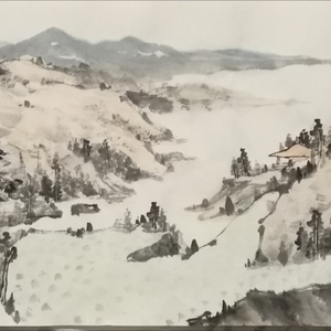 张礼杰山水画-家山