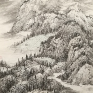 张礼杰山水-梦回家山