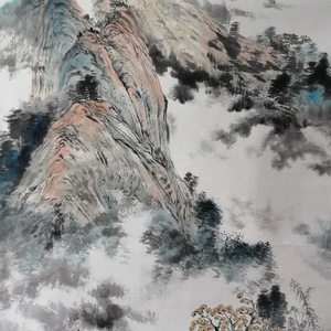 深山问道图
