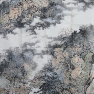 秋山云起图