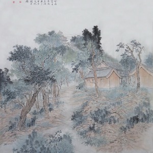 青州甲子文化园休闲图