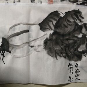 水墨寫意作品