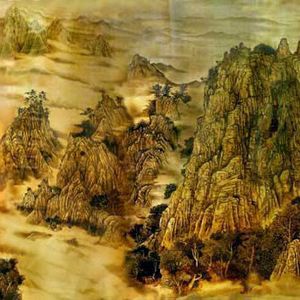 金色的高原风光