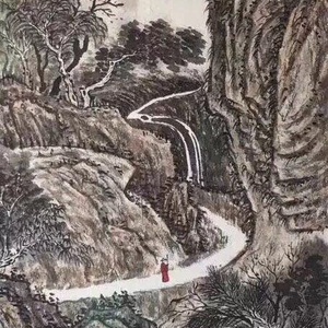 溪山访隐