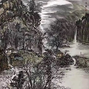 溪山访隐