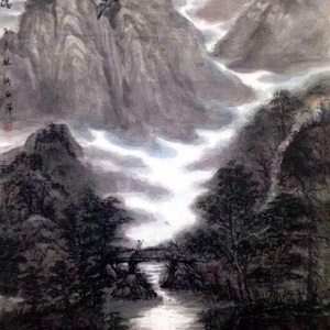 溪山访隐