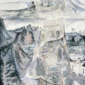 山水创作作品