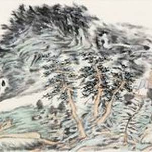 山水创作作品