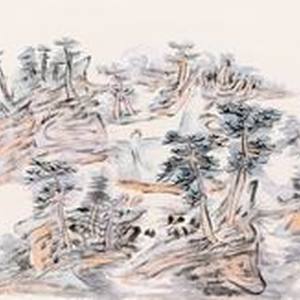 山水创作作品