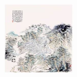 山水创作作品