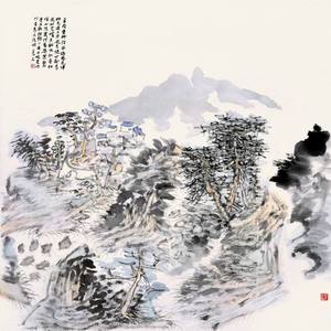 山水创作作品