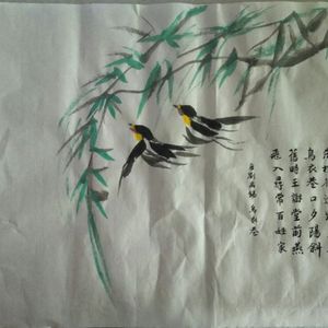 国画燕子
