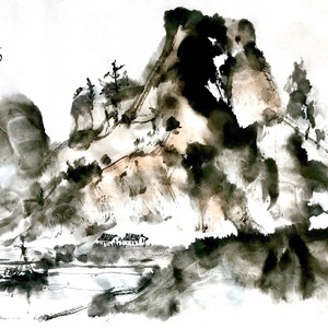 水墨画风景