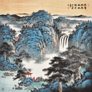 云清幽谷松风醉
