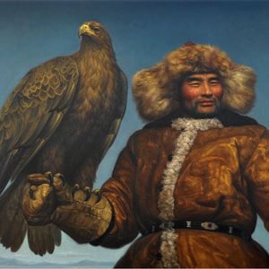 《雄鹰与猎人》