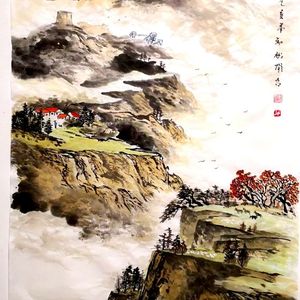 洪涛山下秋正浓