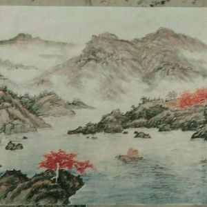 娇美江山入画图
