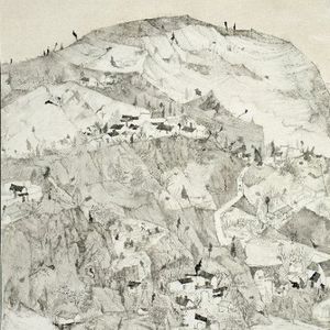 国展作品《梦底家山》
