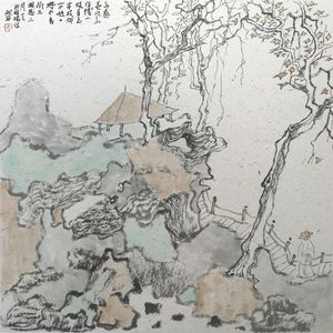 郑板桥诗意图