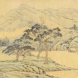 青绿山水