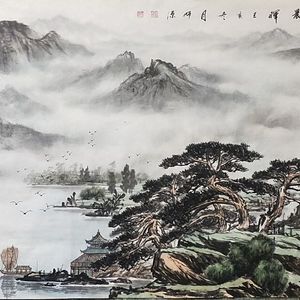 秦岭晨辉