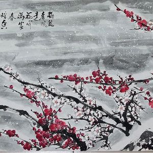 梅绽香风远