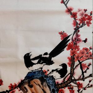 喜鹊报春