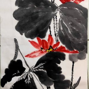 映日荷花别样红