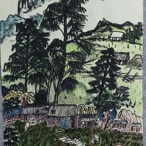 小山村农家小院