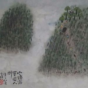 云锁雾罩游人醉