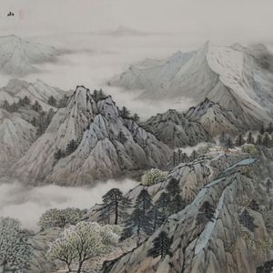深山云满屋
