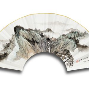 溪山松云
