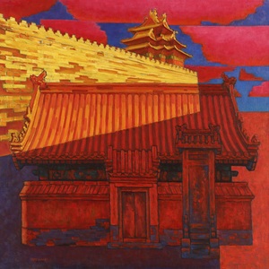 油画 皇城系列（四）