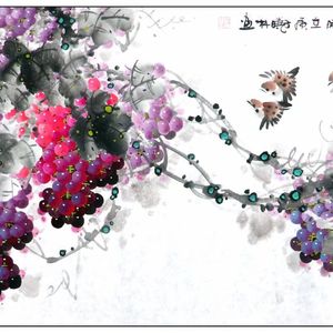 《紫霞映辉》