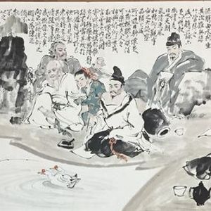 兰亭雅集图