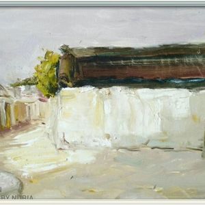 油画 午后阳光