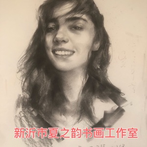 女青年素描