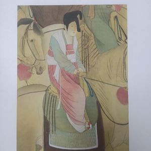 虢国夫人游春图局部