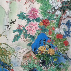 鸟语花香